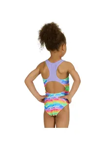 Display front view 4 of Product detail - Girls Skydream Actionback Swimsuit SKDR