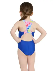 Display front view 3 of Product detail - Girls Twister Actionback One Piece Swimsuit TWIS