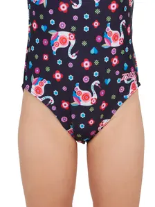 Display front view 3 of Product detail - Girls Daydream Crossback Swimsuit DDRM