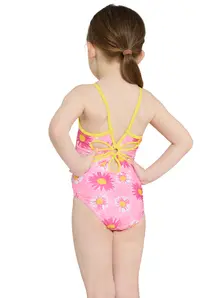 Display front view 3 of Product detail - Girls Holly Yaroomba Floral One Piece Swimsuit HOLL