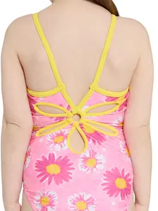 Display front view 4 of Product detail - Girls Holly Yaroomba Floral One Piece Swimsuit HOLL