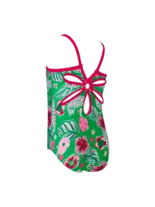 Display front view 2 of Product detail - Girls Twiggy Yaroomba Floral Swimsuit TWIG