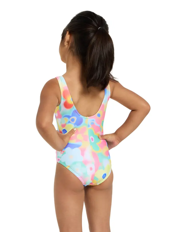 Sale,Clearance, view full size image of Front view of Product detail - Girls Maisie Scoopback One Piece MAIS