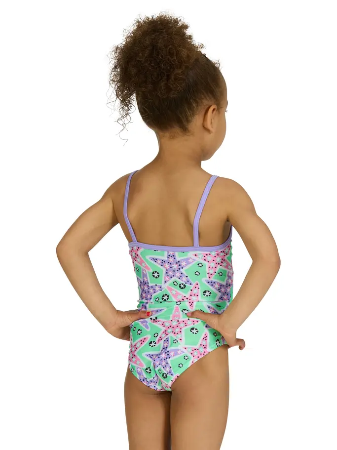 Clearance, view full size image of Front view of Product detail - Aster Mint Classicback Swimsuit ASMN