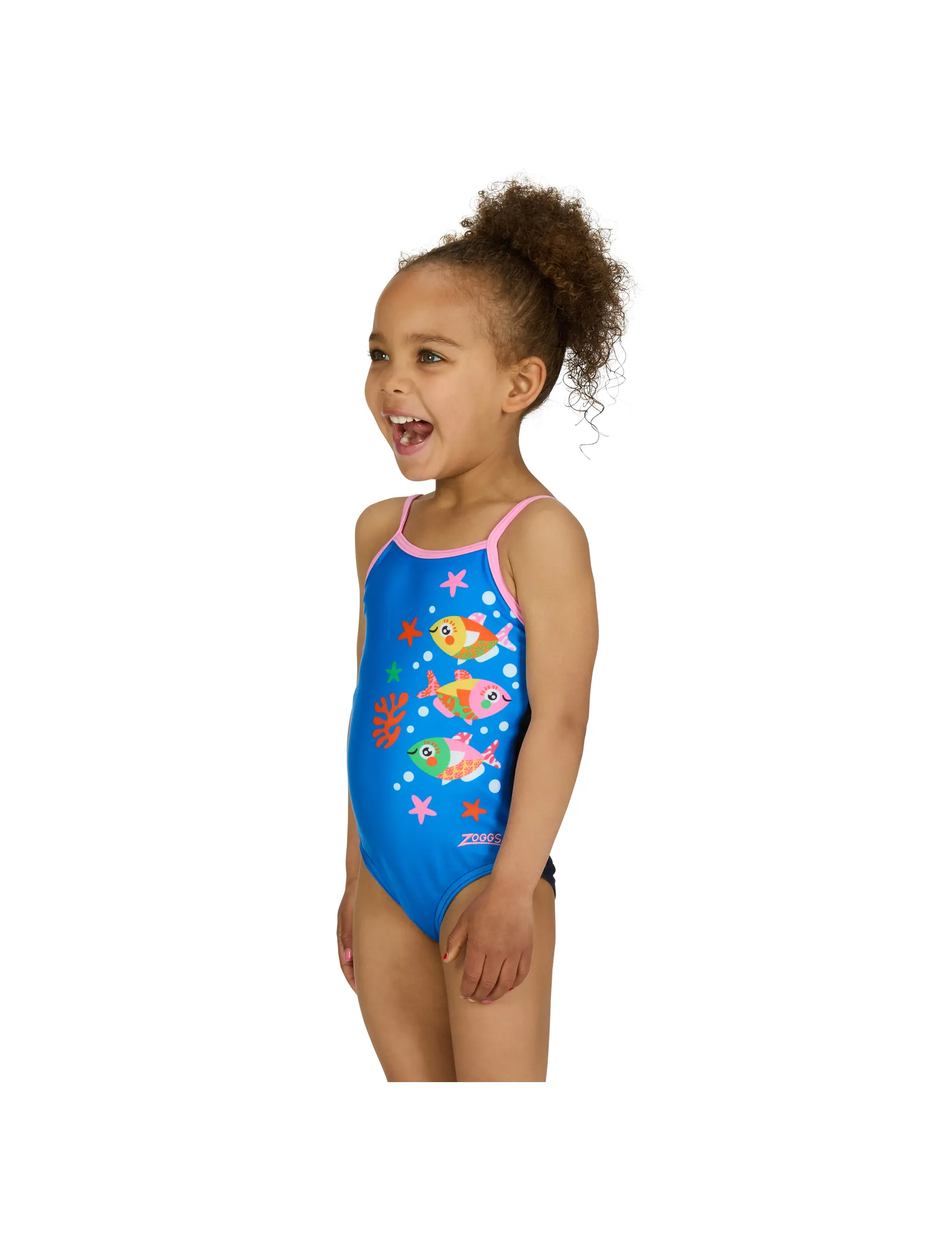 Out of Stock, view full size image of Front view of Product detail - Java Fish Classicback Swimsuit JAFI