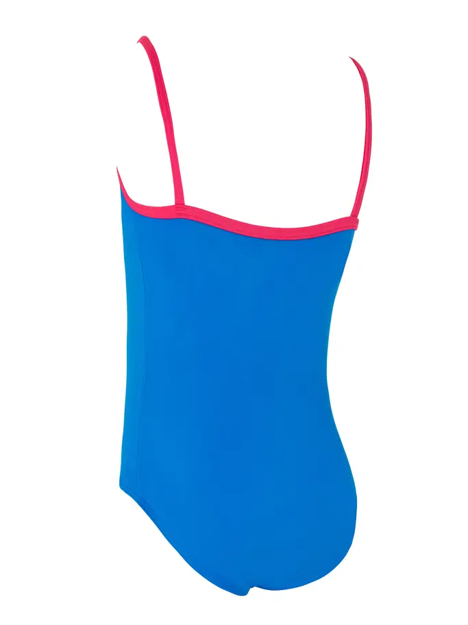 Sale, view full size image of Front view of Product detail - Girls Little Dino Classicback Swimsuit LTDN