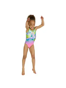 Display front view 6 of Product detail - Girls Fairy Bunny Crossback Swimsuit FABU