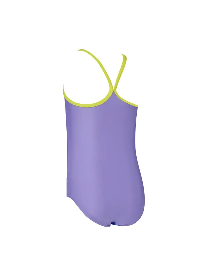 Sale,Clearance, view full size image of Front view of Product detail - Girls Seal Tex Back Swimsuit SEAP