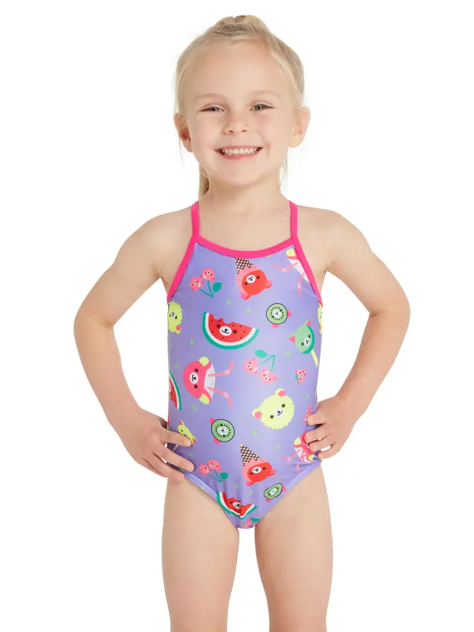 Teddy Fruits Tex Back Swimsuit