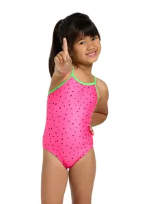 Display front view 4 of Product detail - Watermelon Tex Back Swimsuit WATM
