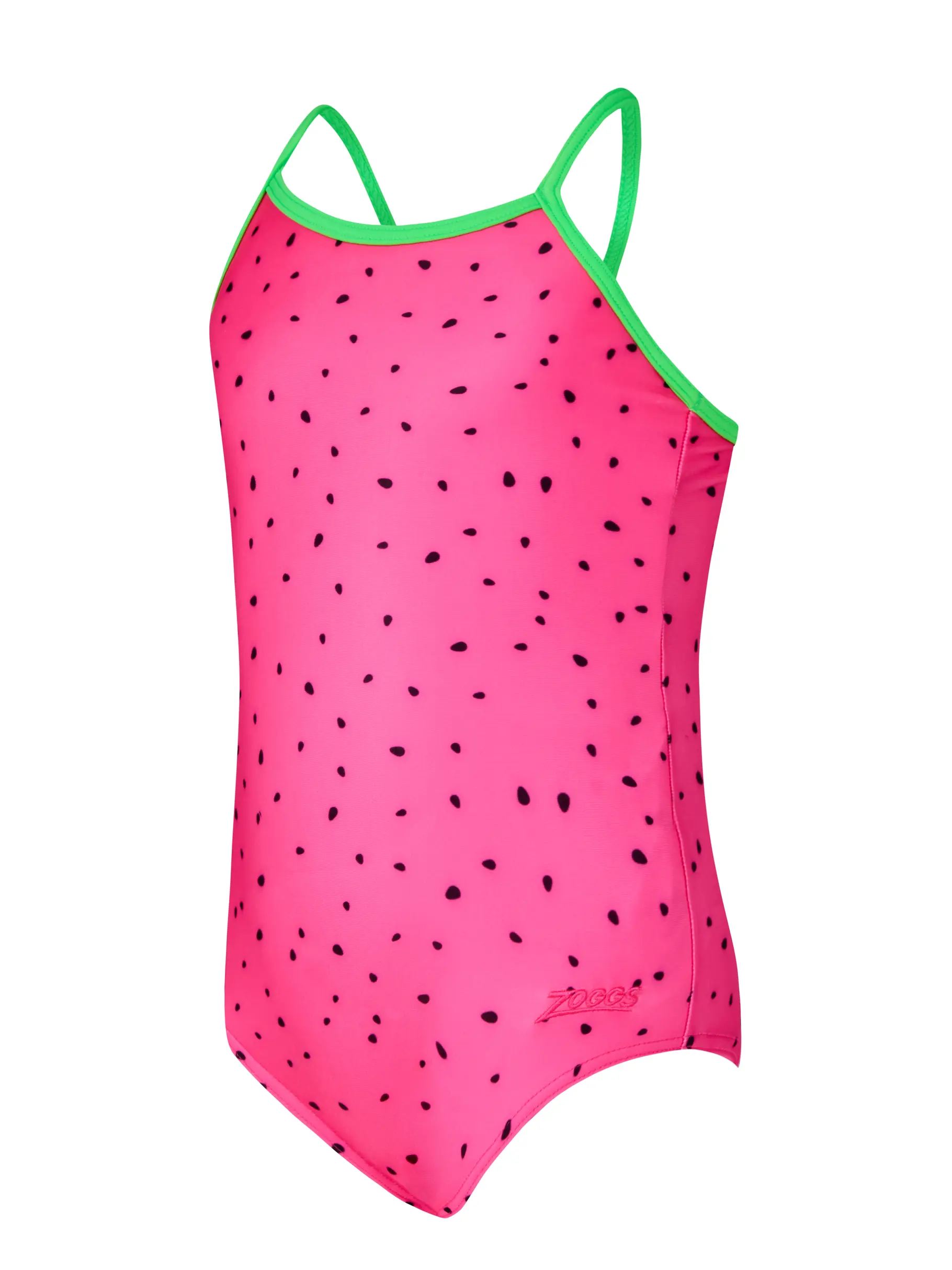 , view full size image of Front view of Product detail - Watermelon Tex Back Swimsuit WATM