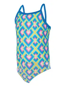 Display front view 1 of Product detail - Girls Xena Texback Swimsuit XENA