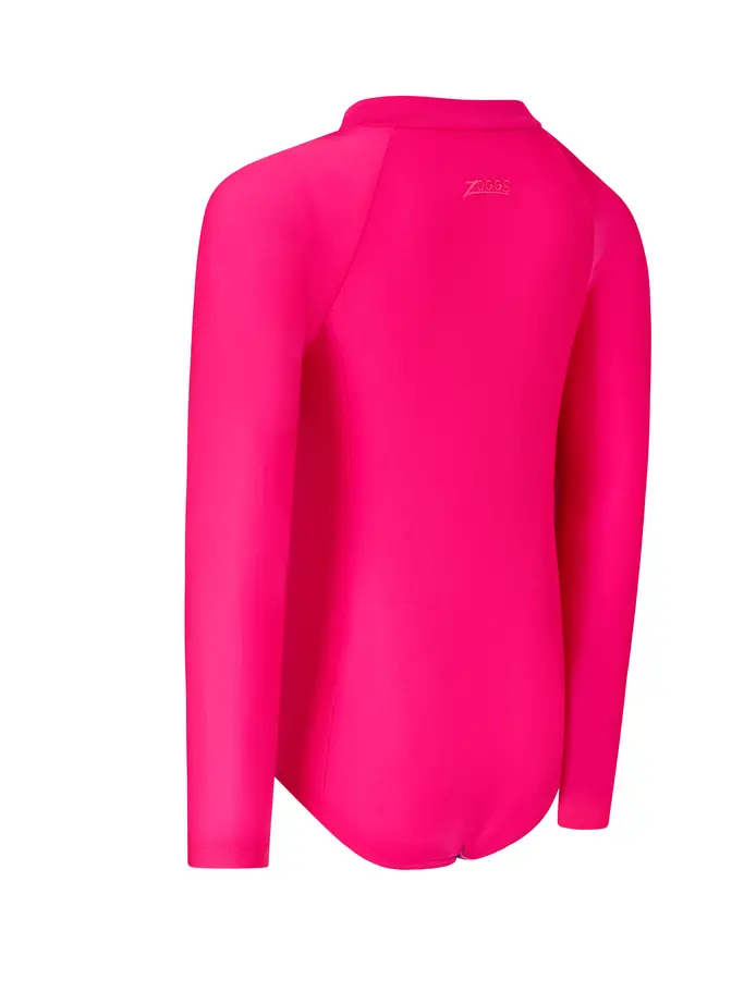 Sale,Clearance, view full size image of Front view of Product detail - Girls Bubbles Paddle Suit BUBB