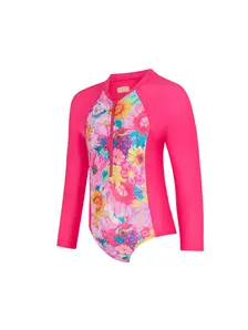 Display front view 1 of Product detail - Girls Eden Paddle Suit elder/pink