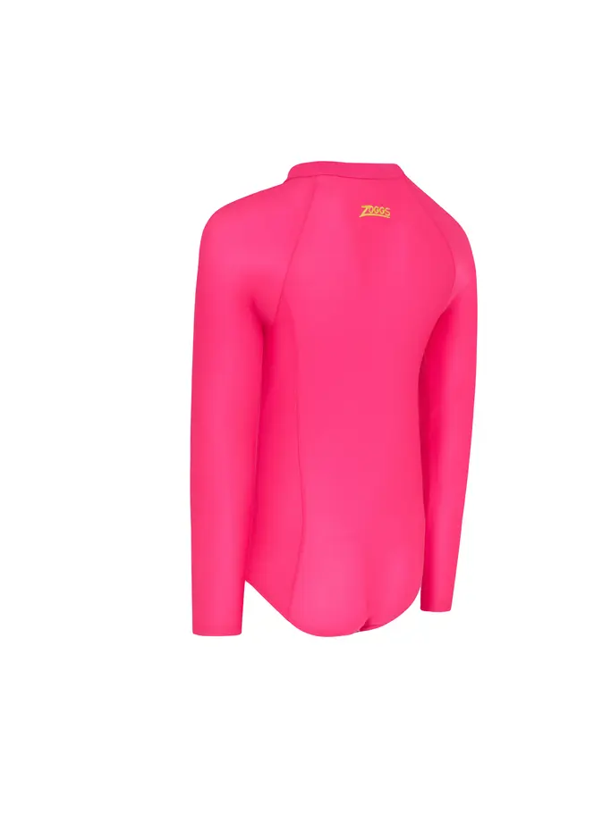 Sale,Clearance, view full size image of Front view of Product detail - Girls Eden Paddle Suit elder/pink