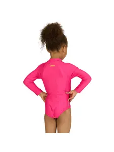Display front view 5 of Product detail - Girls Eden Paddle Suit elder/pink