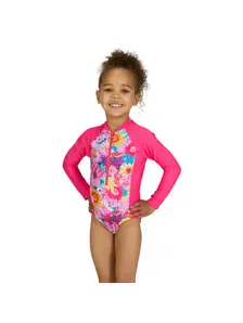 Display front view 6 of Product detail - Girls Eden Paddle Suit elder/pink