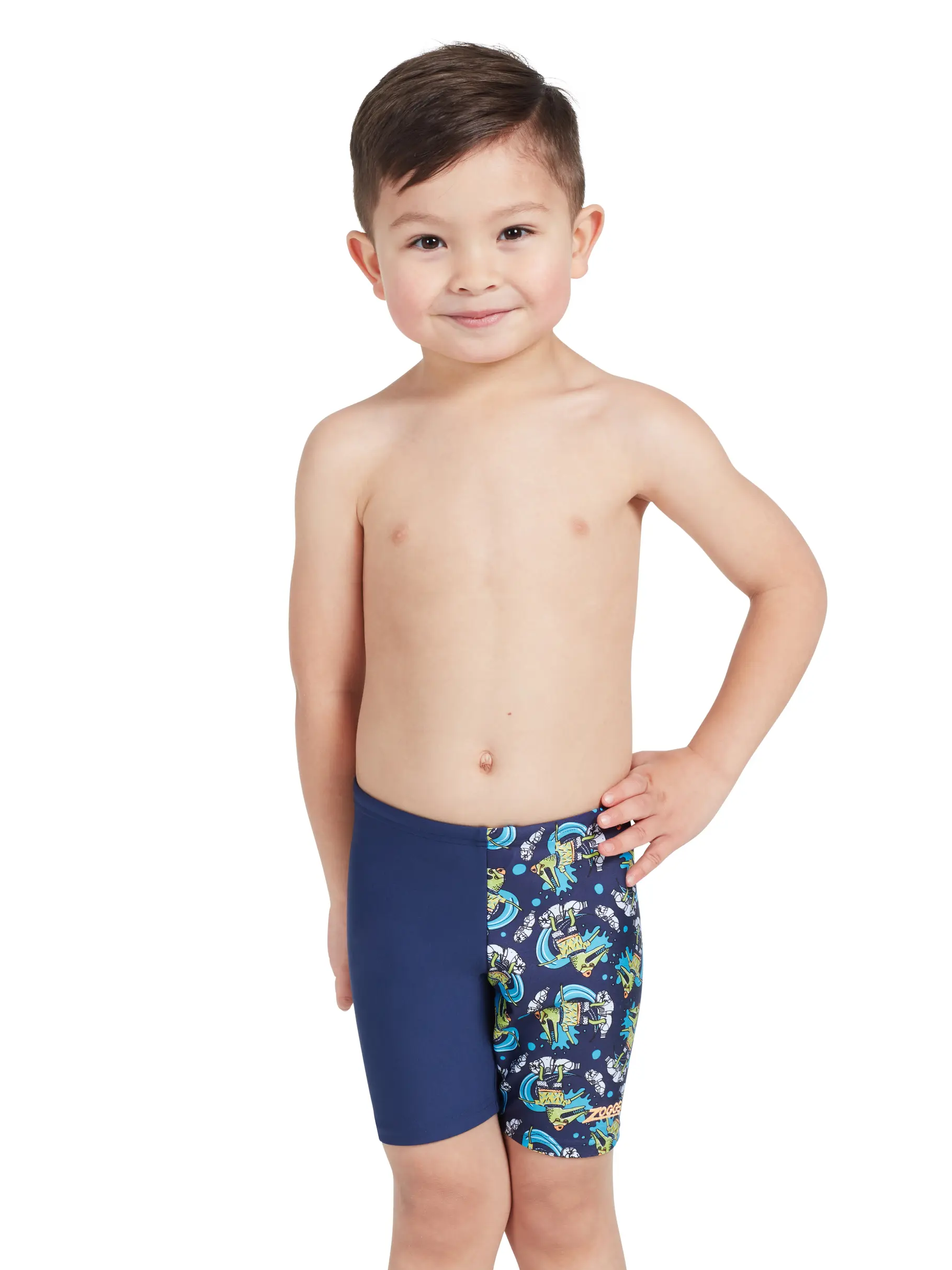 Sale, view full size image of Front view of Product detail - Boys Sea Ahoy Midi Jammer CRSU