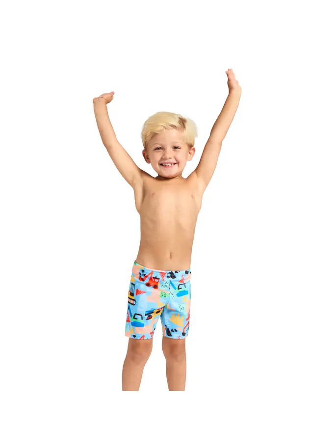 New, view full size image of Front view of Product detail - Boys Digger Midi Jammers DIGG