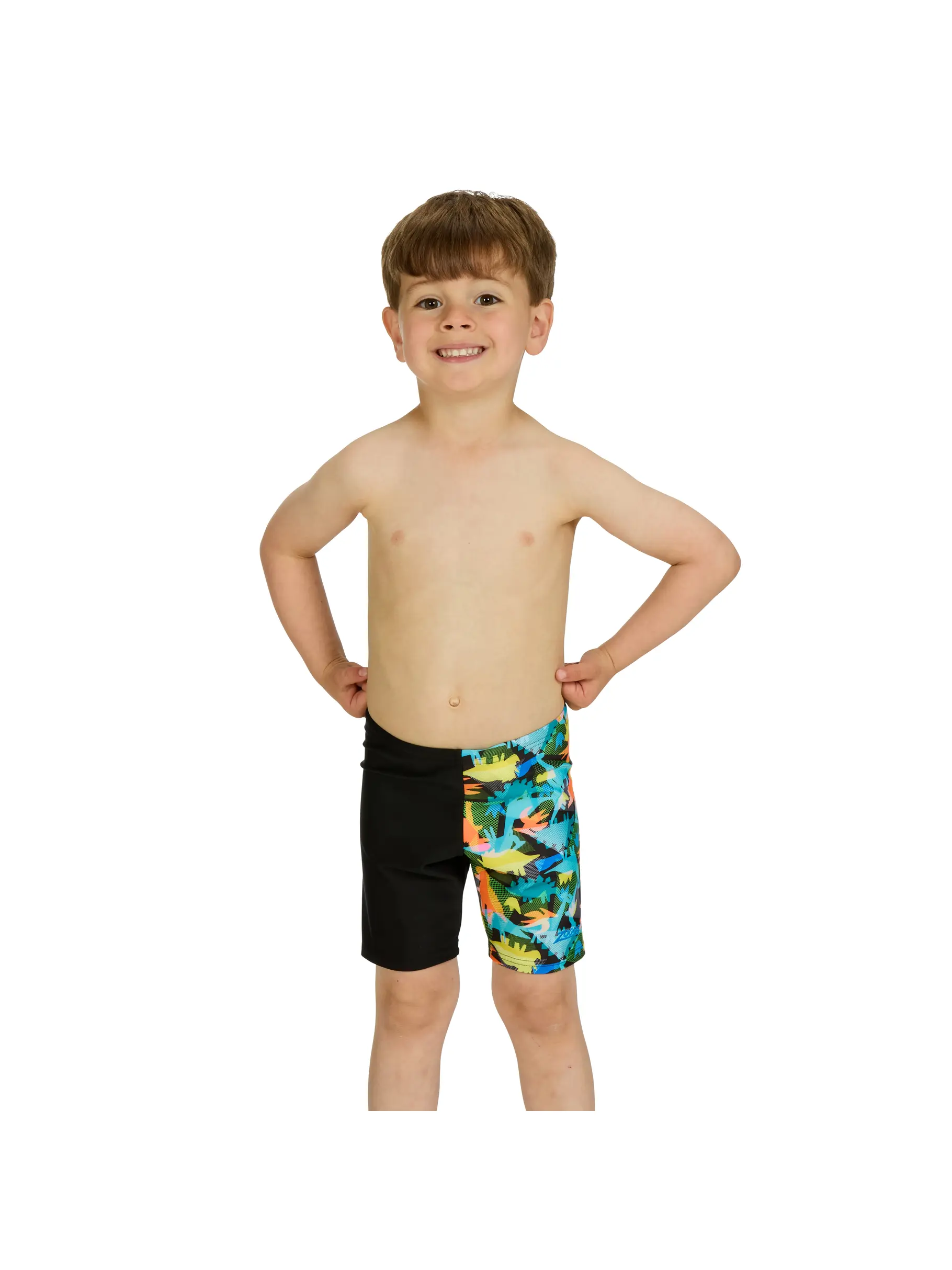 New, view full size image of Front view of Product detail - Boys Saurus Midi Jammer SAUR