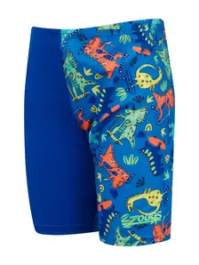 Display front view 1 of Product detail - Boys Dinosaur Skaters Print Midi Jammer SKAT