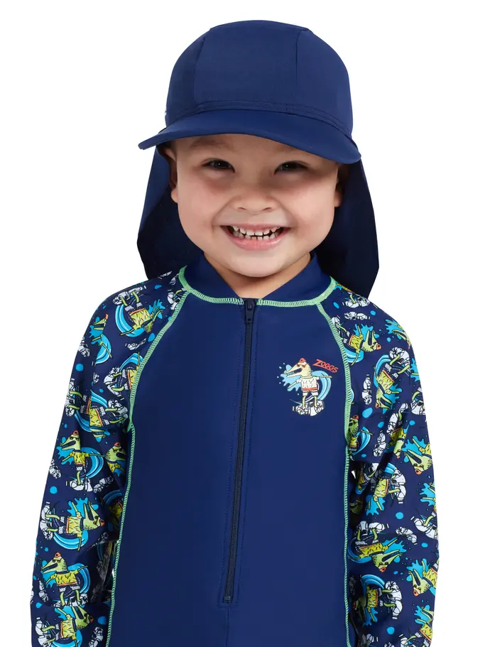 , view full size image of Front view of Product detail - Kids Sun Hat NVEM