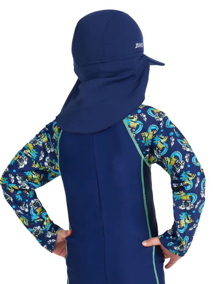 , view full size image of Front view of Product detail - Kids Sun Hat NVEM