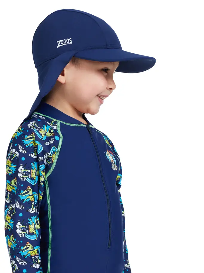 , view full size image of Front view of Product detail - Kids Sun Hat NVEM