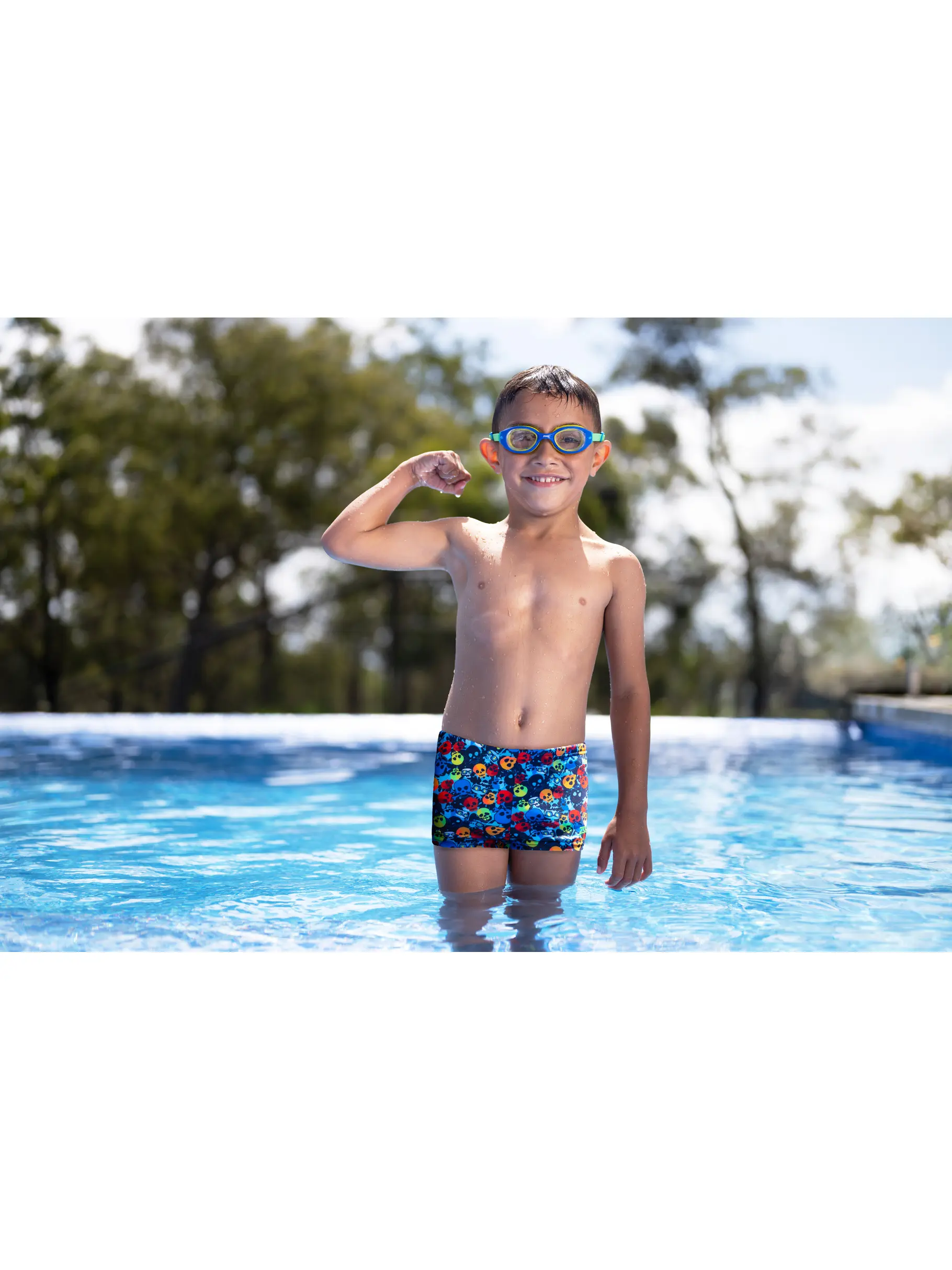 , view full size image of Front view of Product detail - Boys Bonz Hip Racer BONZ