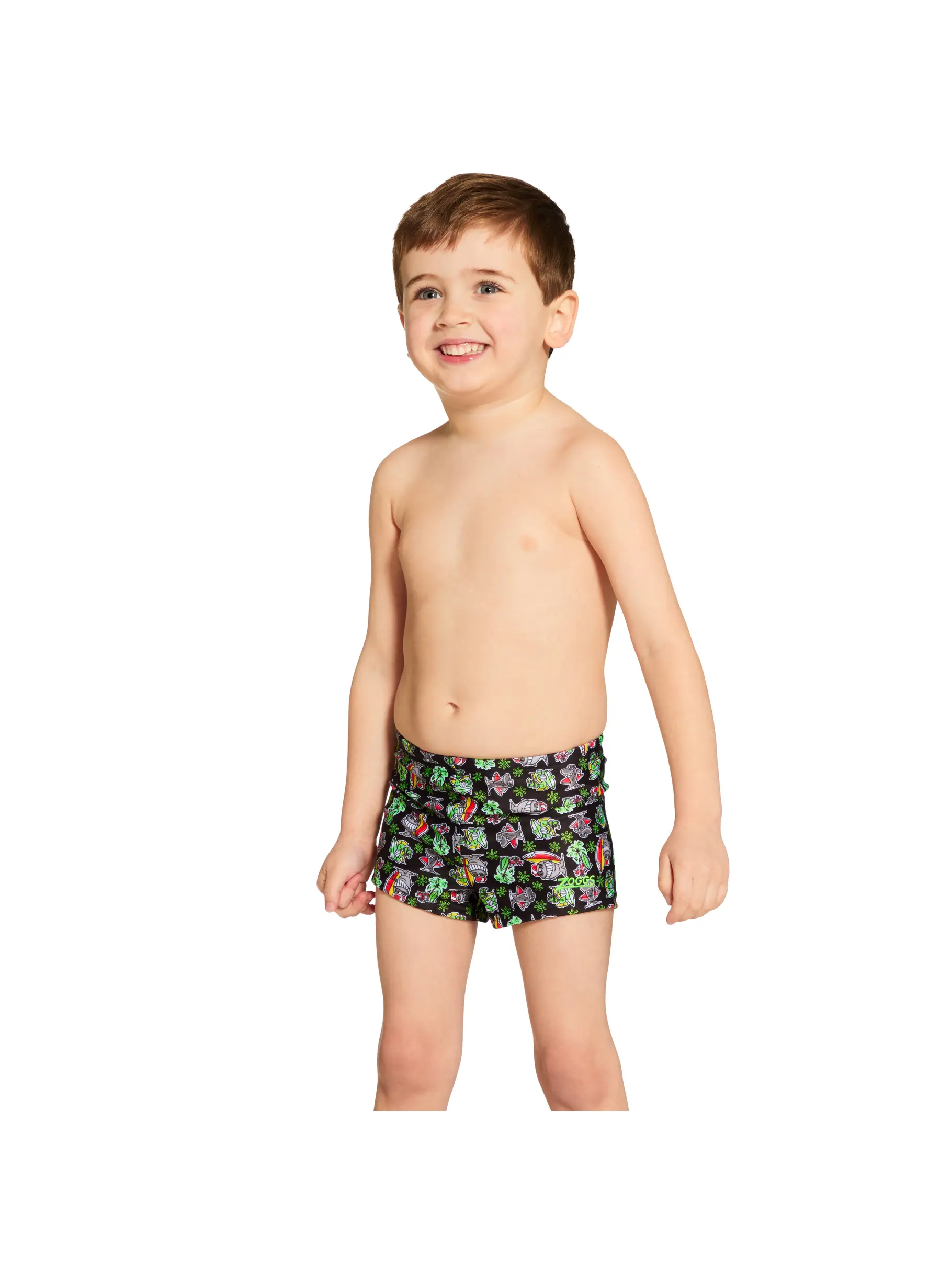 Clearance, view full size image of Front view of Product detail - Boys Finzilla Hip Racer FINZ