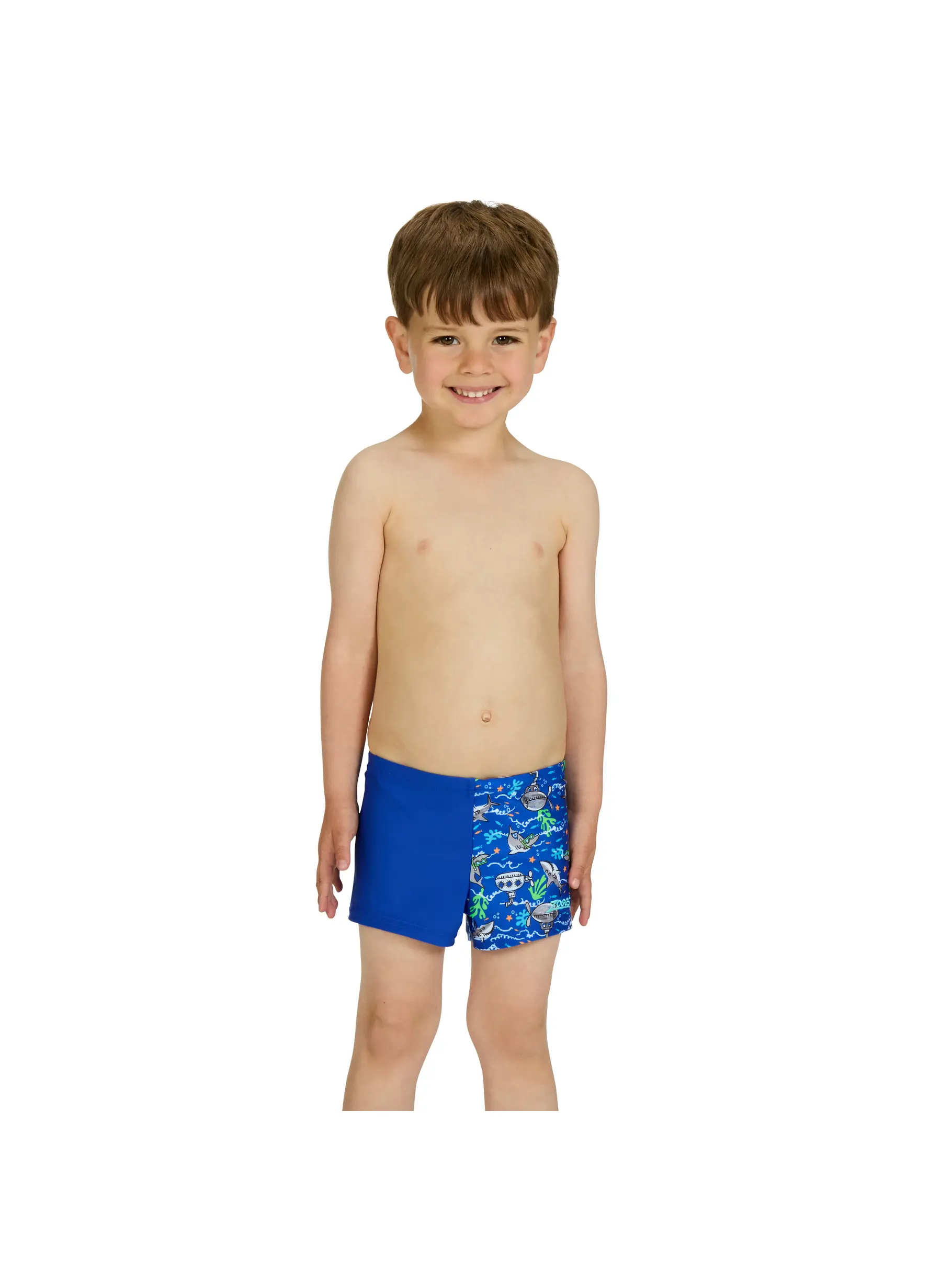 Sale,Clearance, view full size image of Front view of Product detail - Boys Oceanic Hip Racer ocean