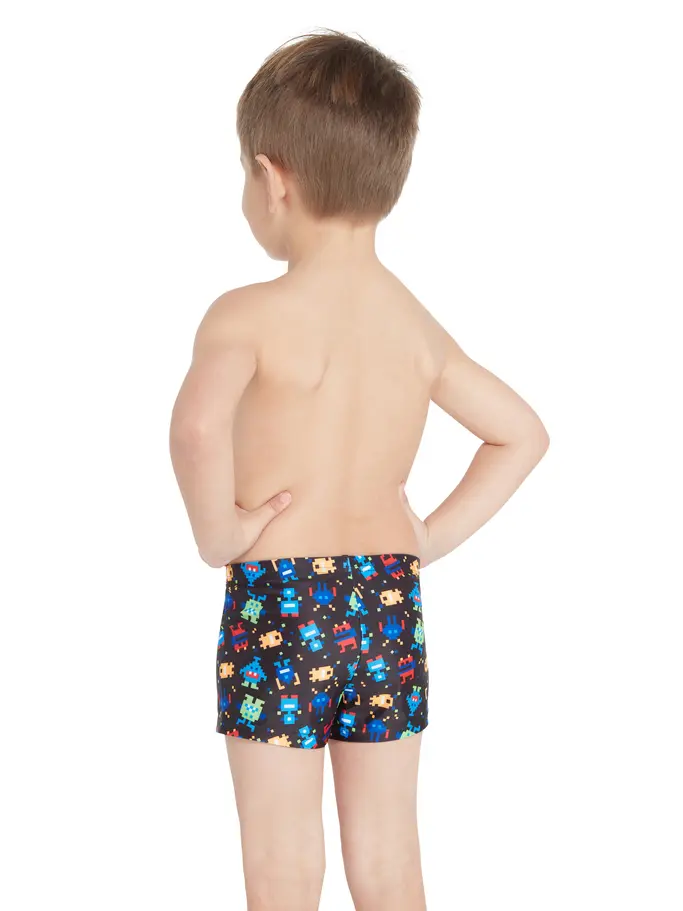 Sale, view full size image of Front view of Product detail - Boys Pixel Monsters Hip Racer PXMN
