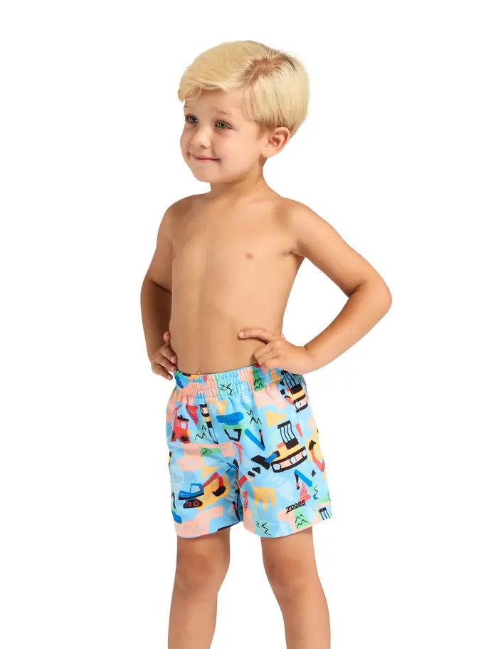 New, view full size image of Front view of Product detail - Boys Digger Watershorts DIGG