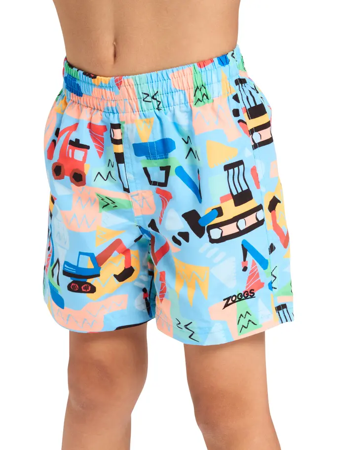 New, view full size image of Front view of Product detail - Boys Digger Watershorts DIGG