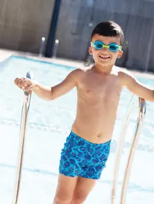 Display front view 5 of Product detail - Boys Fontopia Watershorts FONT