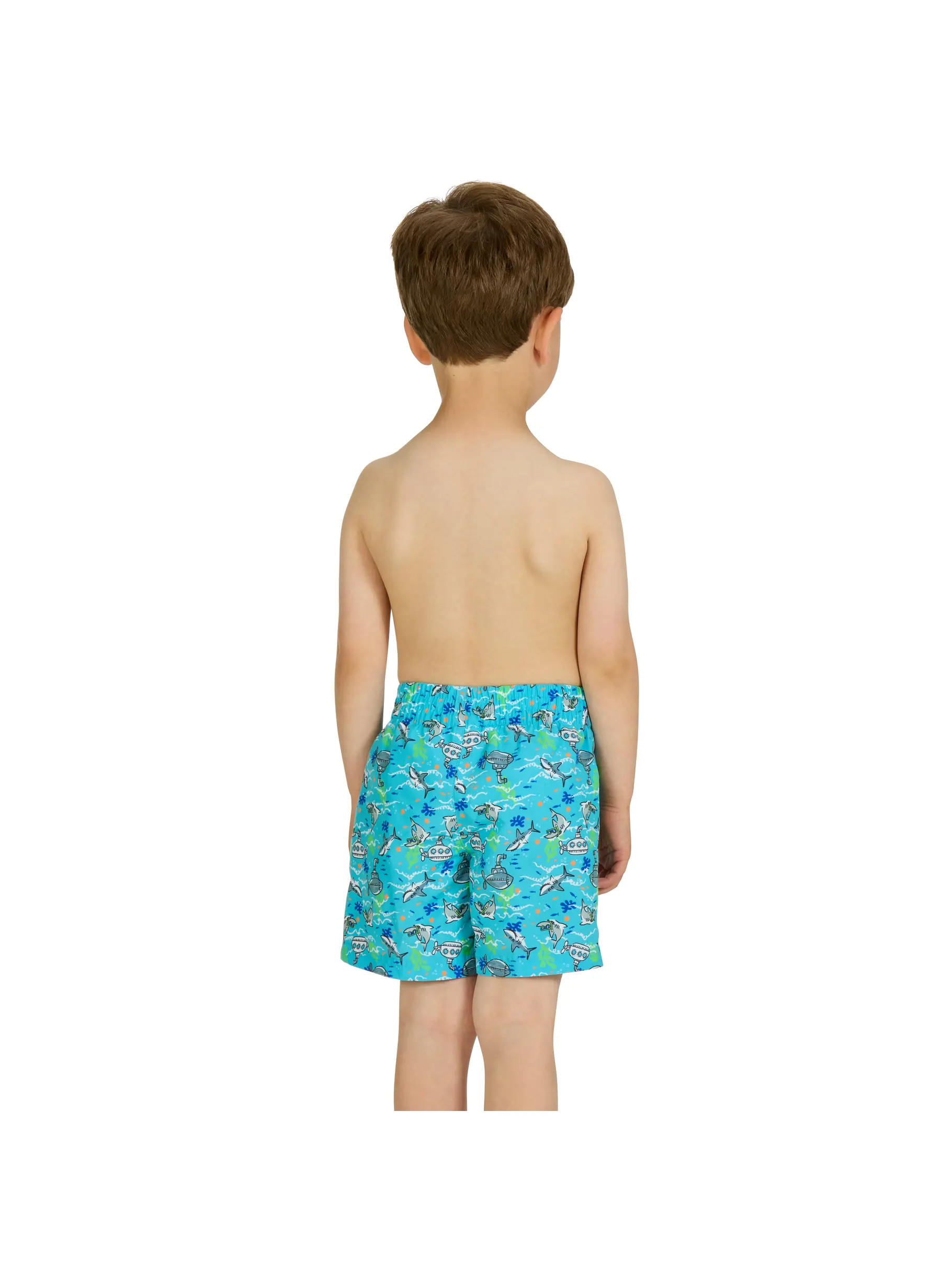 Sale,Clearance, view full size image of Front view of Product detail - Boys Oceanic Watershorts ocean