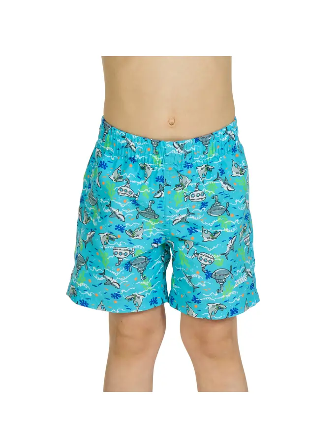 Sale,Clearance, view full size image of Front view of Product detail - Boys Oceanic Watershorts ocean