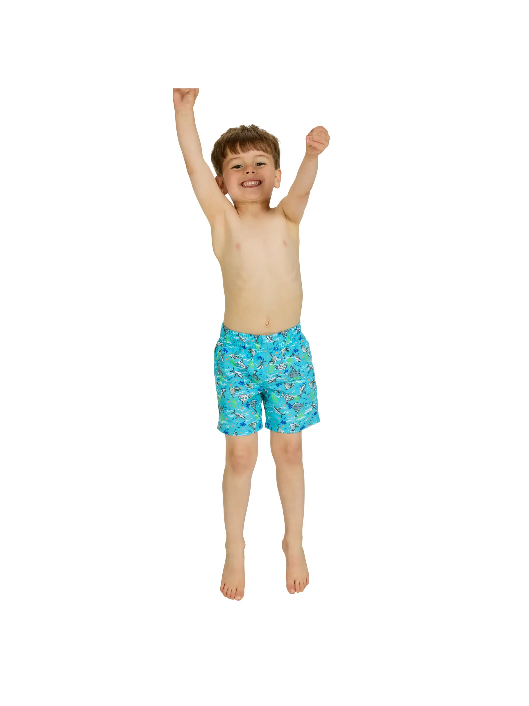 Sale,Clearance, view full size image of Front view of Product detail - Boys Oceanic Watershorts ocean
