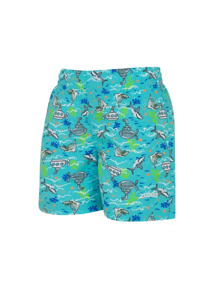 Sale,Clearance, view full size image of Front view of Product detail - Boys Oceanic Watershorts ocean