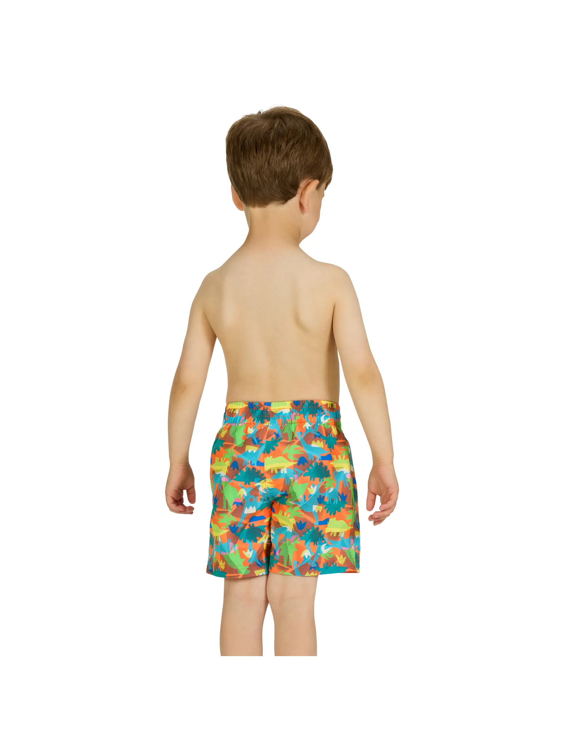New, view full size image of Front view of Product detail - Boys Saurus Watershorts SAUR