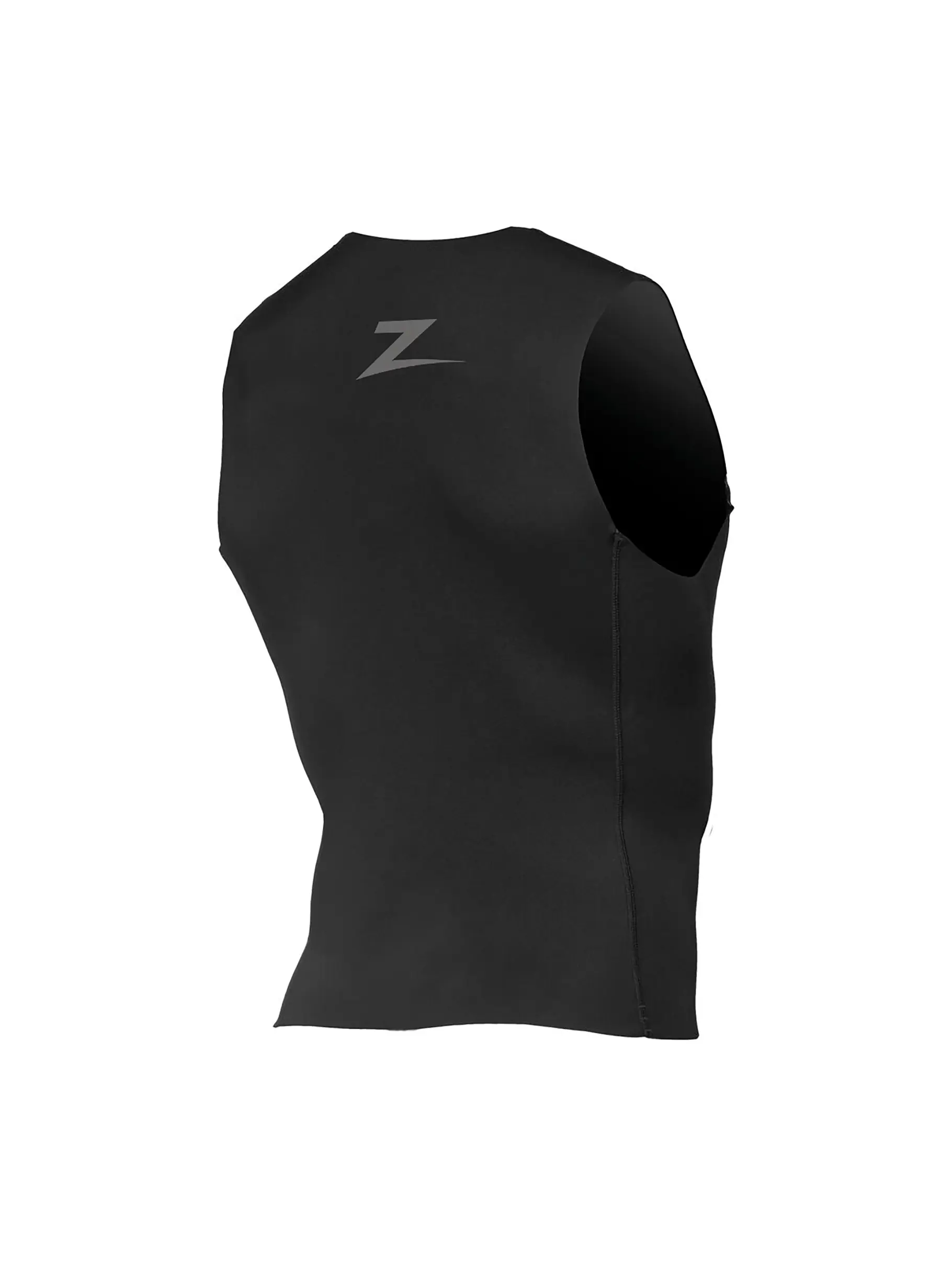 Sale,Clearance, Ansicht Großes Bild der Vorderseite Product detail - Mens Neo Thermal Swimming Vest - 0.5mm black