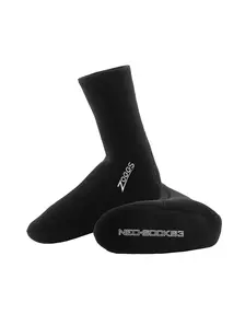 Display front view 1 of Product detail - Zoggs Neoprene Socks 3 black