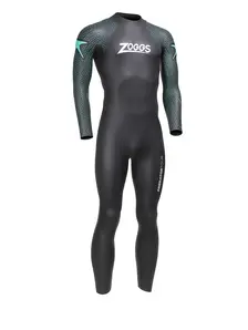 Display front view 1 of Product detail - Mens FS Triathlon Wetsuit - Predator Tour black/blue