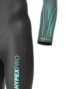 Display front view 3 of Product detail - Mens FS Triathlon Wetsuit - Hypex Pro black/blue