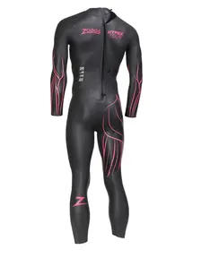 Display front view 2 of Product detail - Mens FS Triathlon Wetsuit - Hypex Tour black/red