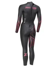 Display front view 2 of Product detail - Womens FS Triathlon Wetsuit - Hypex Tour black/red