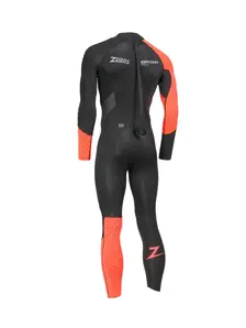Display front view 2 of Product detail - Mens FS Open Water Wetsuit - Explorer Pro black/red