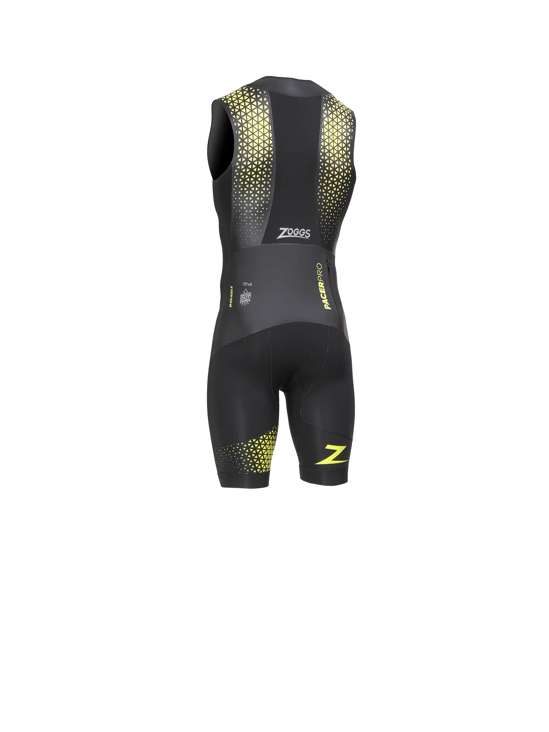 Out of Stock, visualizzare l'immagine full size della vista frontale di Product detail - Pacer Pro Shorty black/yellow