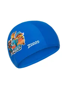 Display front view 1 of Product detail - Kangaroo Beach Swim Cap blue