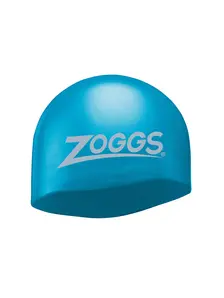 Display front view 1 of Product detail - OWS Silicone Mid Swim Cap light blue